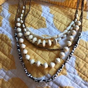 Vintage Noonday Collection beaded necklace